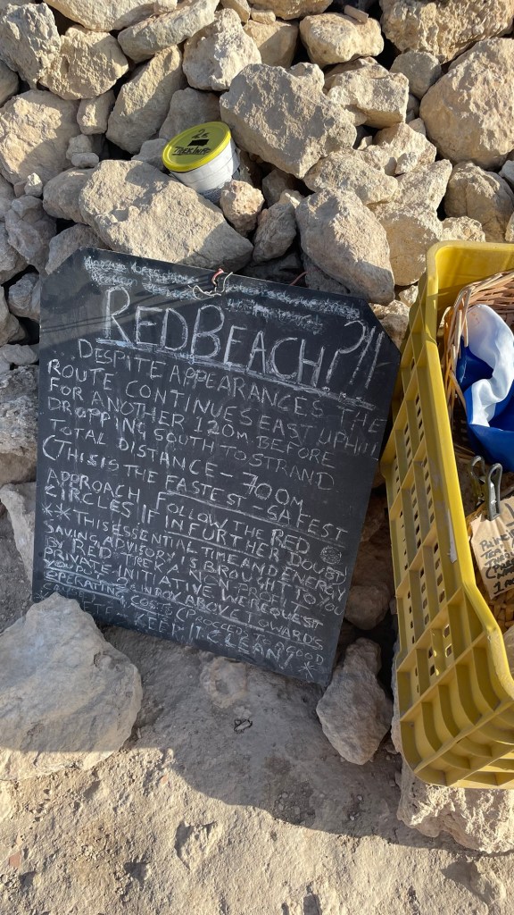 Red Beach Matala, Crete, Greece