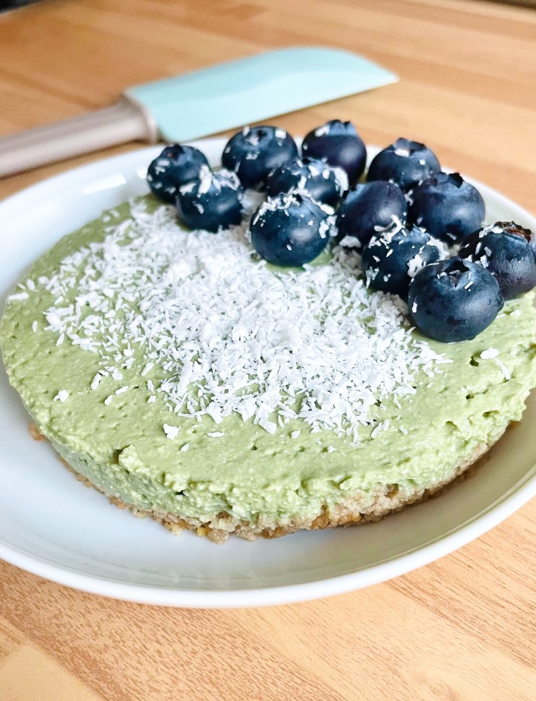 Matcha cheesecake