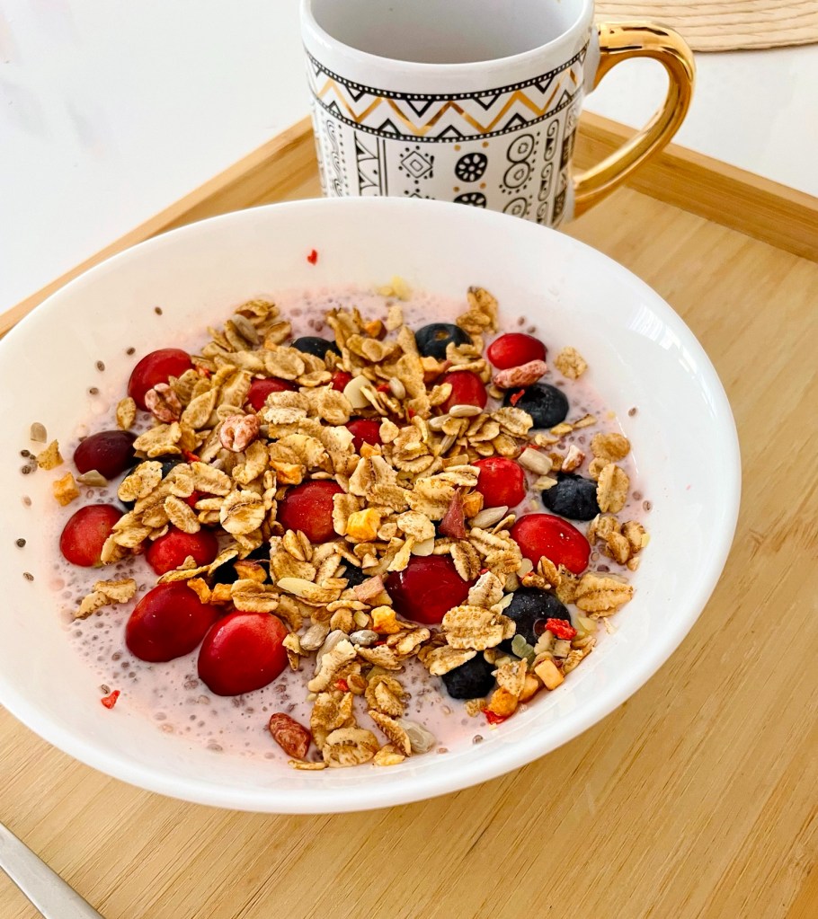 Raspberry Chia Pudding